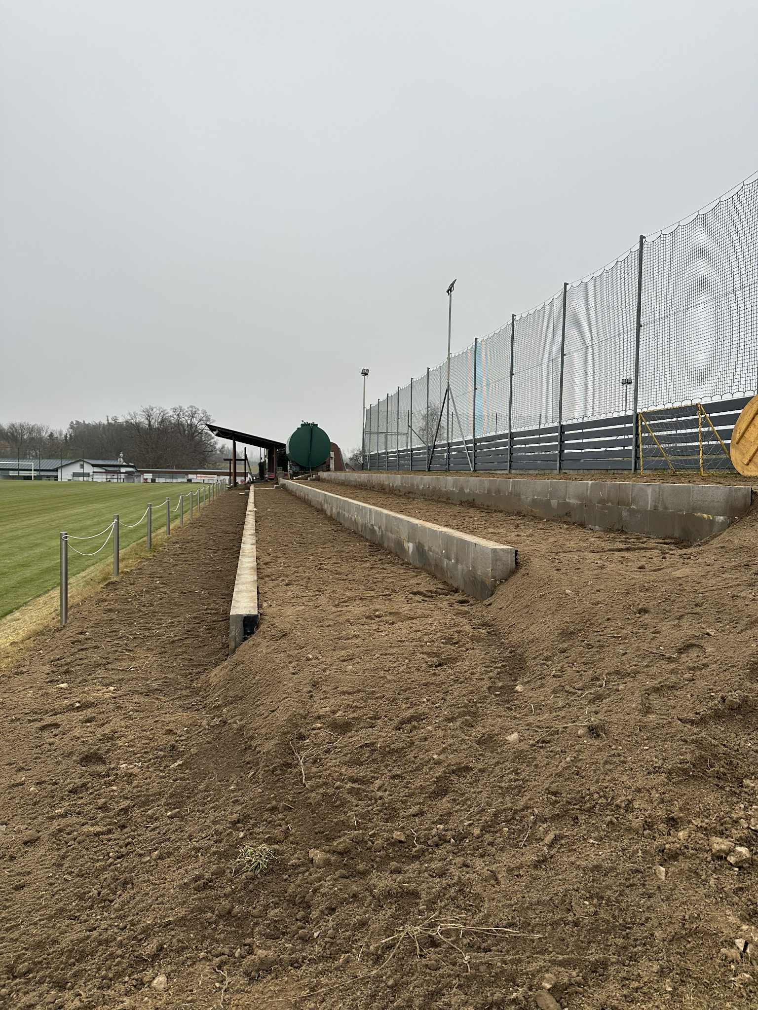 zázemí pro diváky